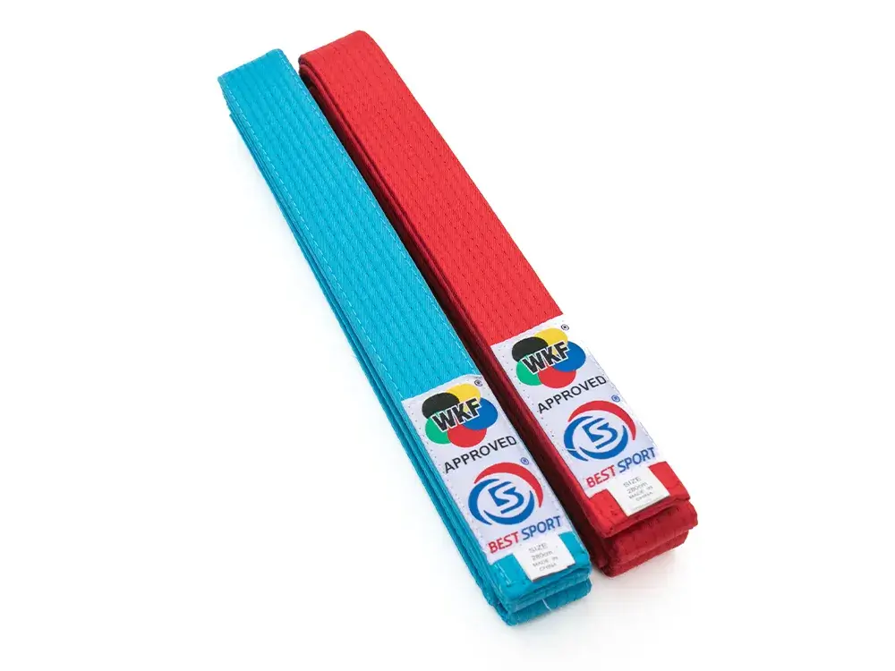 BestSport UK WKF 4cm Red or Blue Belt