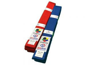 BestSport UK WKF 4cm Red or Blue Belt