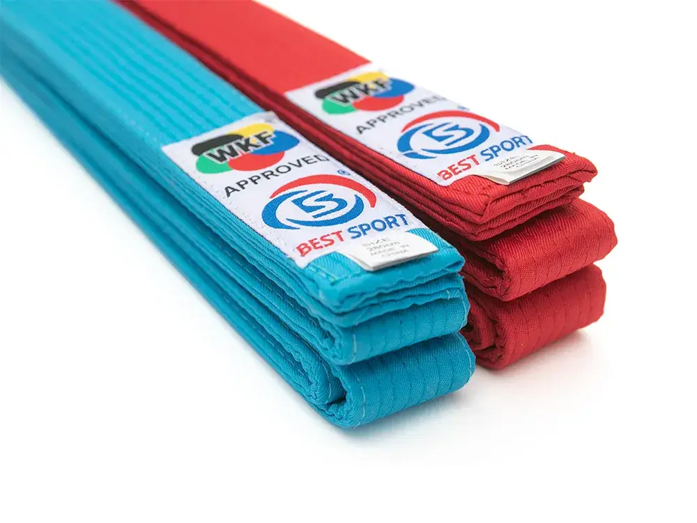 BestSport UK WKF 4cm Red or Blue Belt